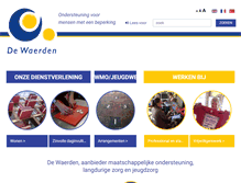 Tablet Screenshot of dewaerden.nl